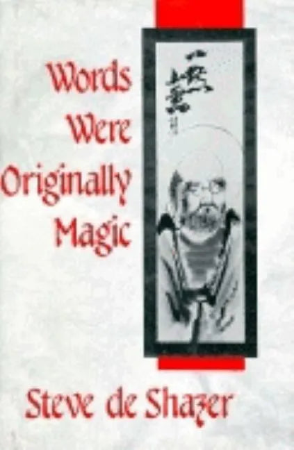 Words Were Originally Magic - Hardcover