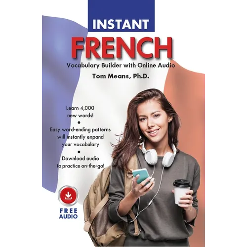 Instant French Vocabulary Builder with Online Audio - Paperback