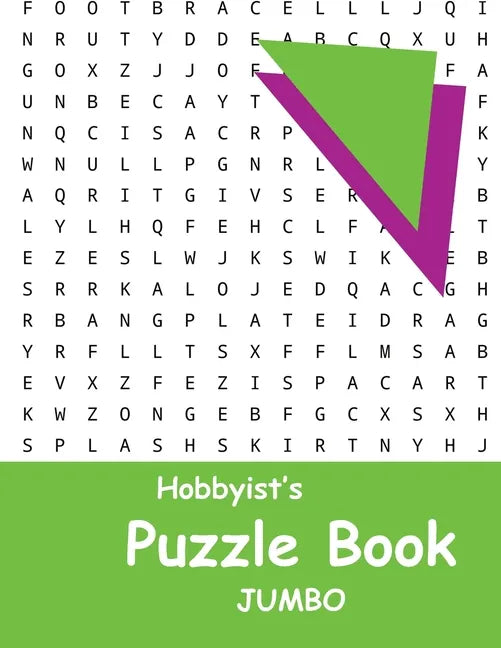 Hobbyist's Puzzle Book - Jumbo: Word Search, Sudoku, and Word Scramble Puzzles (Books 1-5 Plus Bonus Puzzles) - Paperback