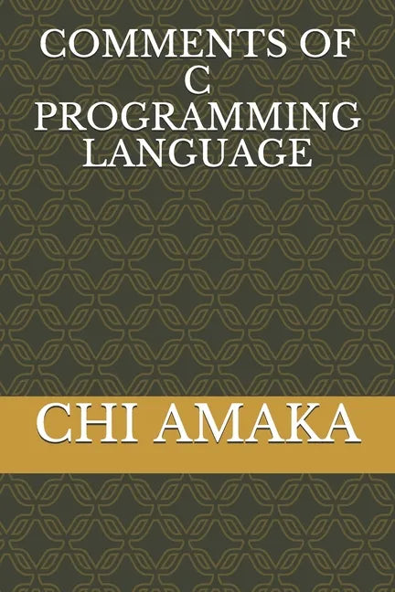 Comments of C Programming Language - Paperback