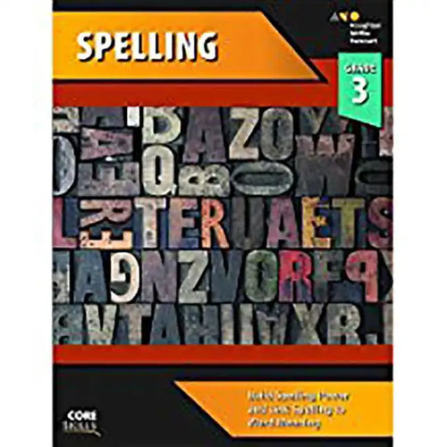 Core Skills Spelling Workbook Grade 3 - Paperback