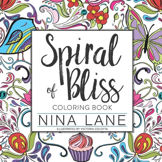 The Spiral of Bliss Coloring Book - Paperback