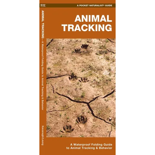Animal Tracking: A Folding Guide to Animal Tracking & Behavior - Paperback