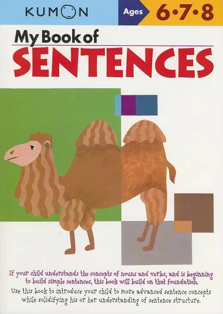 Kumon My Book of Sentences - Paperback
