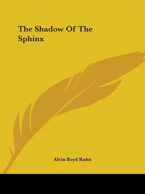 The Shadow Of The Sphinx - Paperback