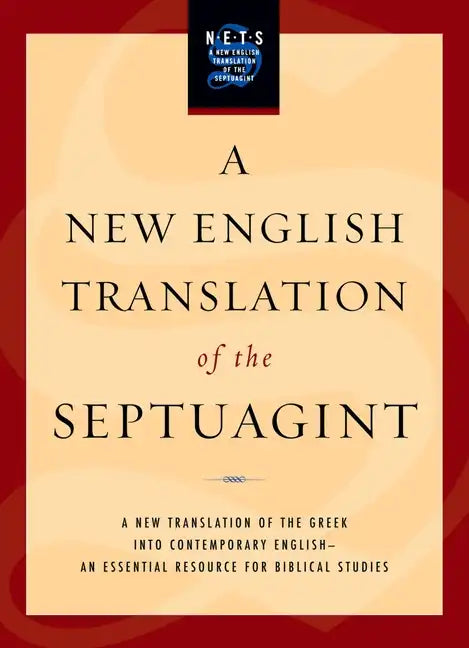 New English Translation of the Septuagint-OE - Hardcover