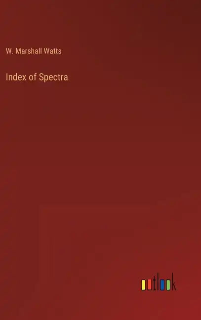 Index of Spectra - Hardcover