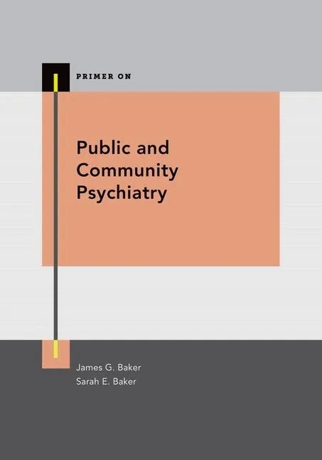 Public and Community Psychiatry - Paperback
