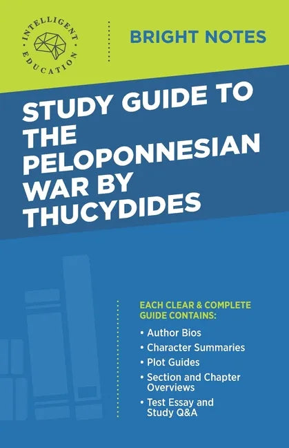 Study Guide to The Peloponnesian War by Thucydides - Paperback