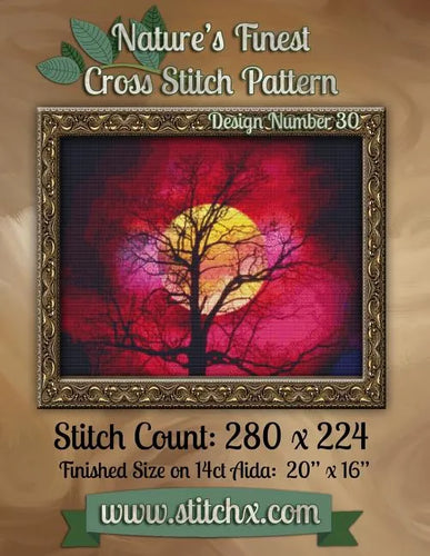 Nature's Finest Cross Stitch Pattern: Design Number 30 - Paperback