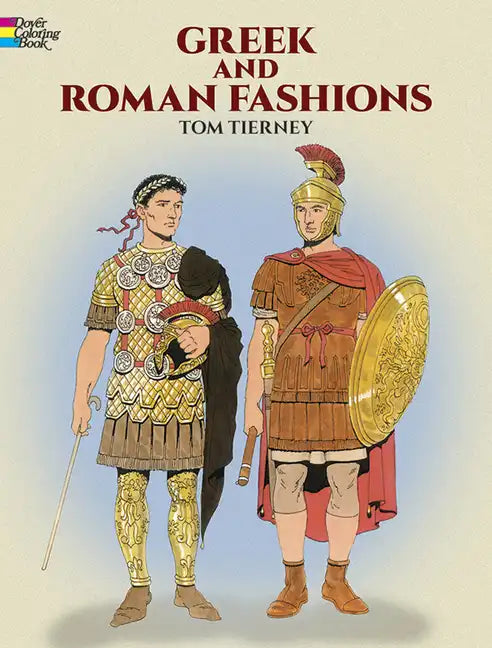 Greek and Roman Fashions Coloring Book - Paperback