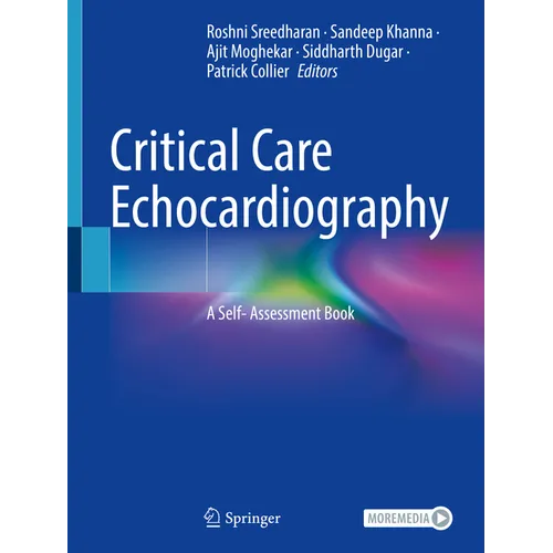 Critical Care Echocardiography: A Self- Assessment Book - Paperback