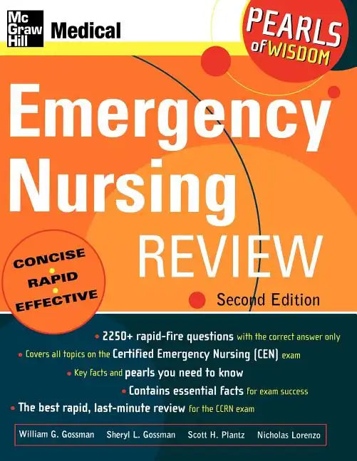 Emergency Nursing Review: Pearls of Wisdom, Second Edition - Paperback