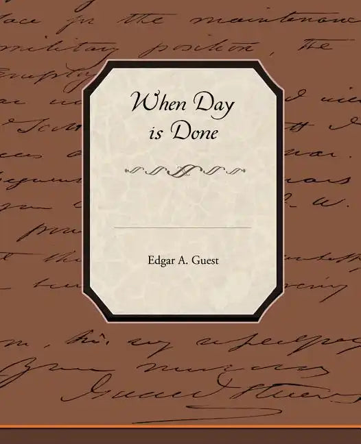 When Day is Done - Paperback