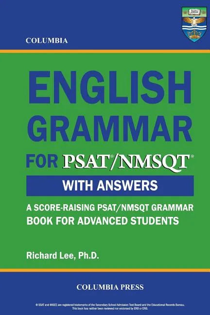 Columbia English Grammar for PSAT/NMSQT - Paperback