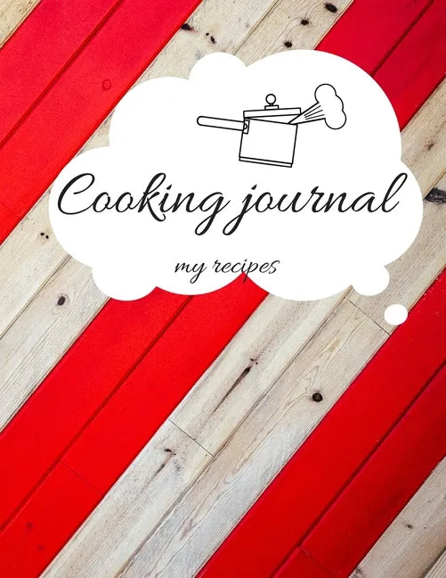 Recipe Book to Write in, Cooking Jurnal Notes, 102 pages, 8.5