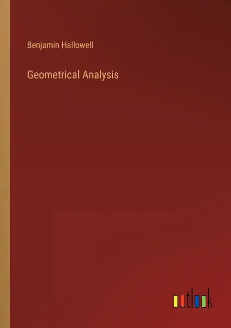 Geometrical Analysis - Paperback