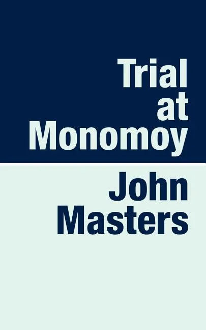 Trial at Monomoy - Paperback