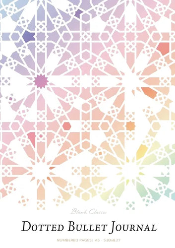 Dotted Bullet Journal: Medium A5 - 5.83X8.27 (Ferris Wheel) - Paperback