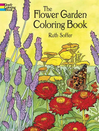 The Flower Garden Coloring Book - Paperback