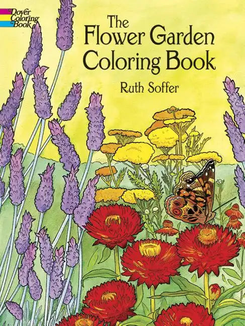 The Flower Garden Coloring Book - Paperback