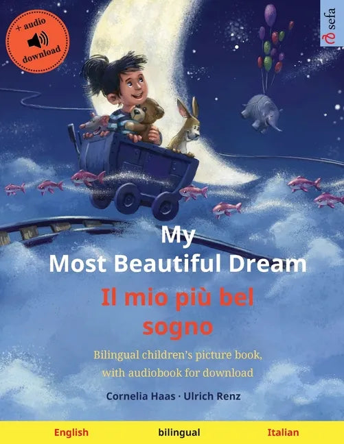 My Most Beautiful Dream - Il mio più bel sogno (English - Italian): Bilingual children's picture book with online audio and video - Paperback
