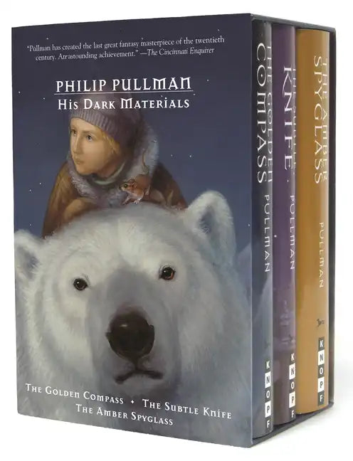 His Dark Materials 3-Book Hardcover Boxed Set: The Golden Compass; The Subtle Knife; The Amber Spyglass - Boxed Set