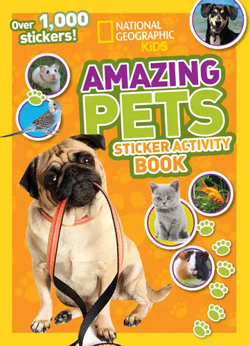 Amazing Pets Sticker Activity Book - Paperback