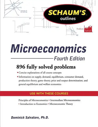 Schaum's Outline of Microeconomics, Fourth Edition - Paperback