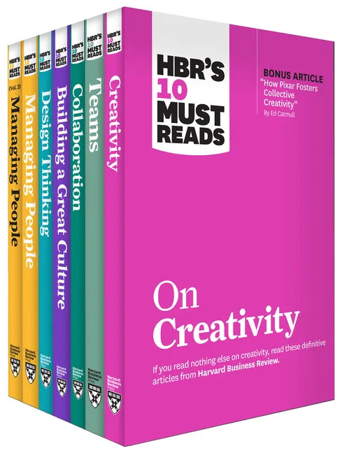 Hbr's 10 Must Reads on Creative Teams Collection (7 Books) - Paperback
