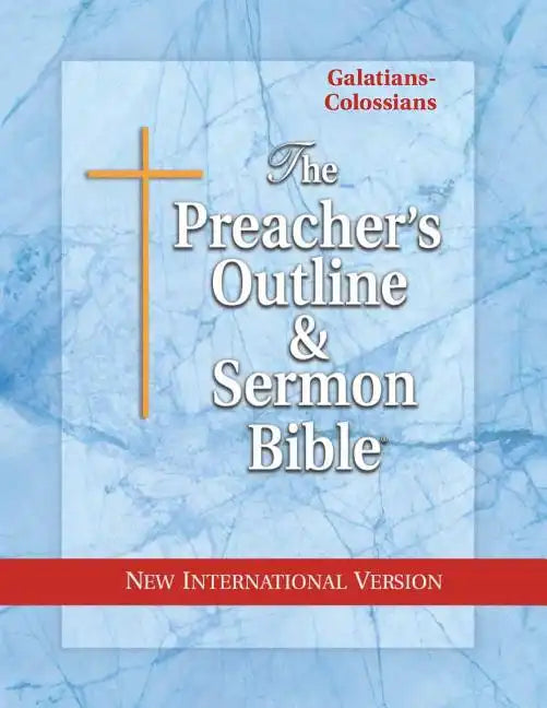 Preacher's Outline & Sermon Bible-NIV-Galatians-Colossians - Paperback