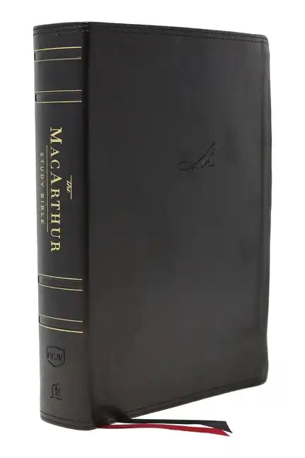 Nkjv, MacArthur Study Bible, 2nd Edition, Leathersoft, Black, Comfort Print: Unleashing God's Truth One Verse at a Time - Imitation Leather