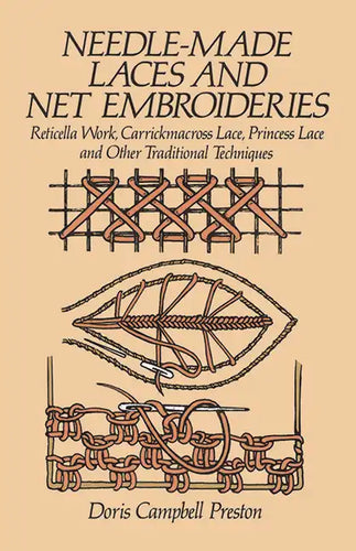 Needle-Made Laces and Net Embroideries: Reticella Work, Carrickmacross Lace, Princess Lace and Other Traditional Techniques - Paperback