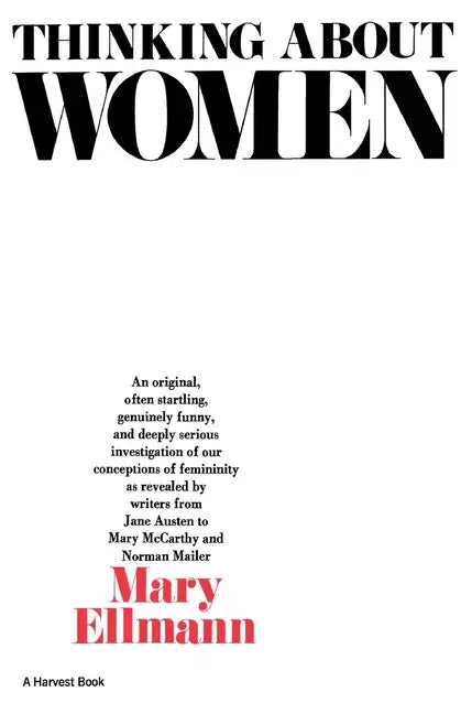 Thinking about Women - Paperback