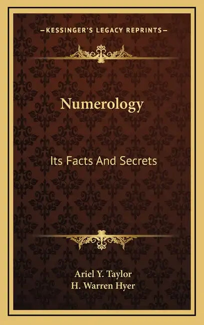 Numerology: Its Facts and Secrets - Hardcover