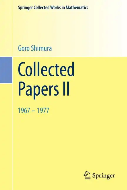Collected Papers II: 1967-1977 - Paperback