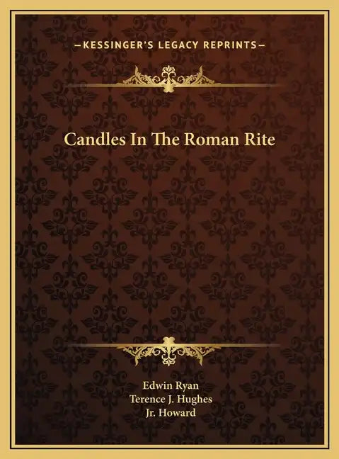 Candles In The Roman Rite - Hardcover