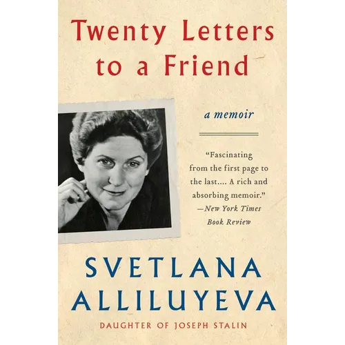 Twenty Letters to a Friend: A Memoir - Paperback