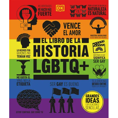 El Libro de la Historia LGBTQ+ (the LGBTQ + History Book) - Hardcover