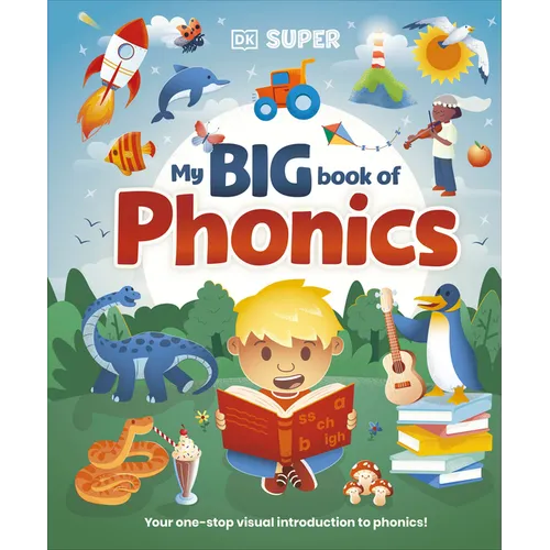 DK Super Phonics My Big Book of Phonics - Hardcover