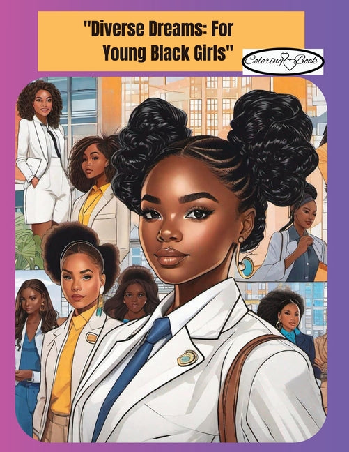 "Inspiring Black Girls to Shine" Coloring Book - Paperback