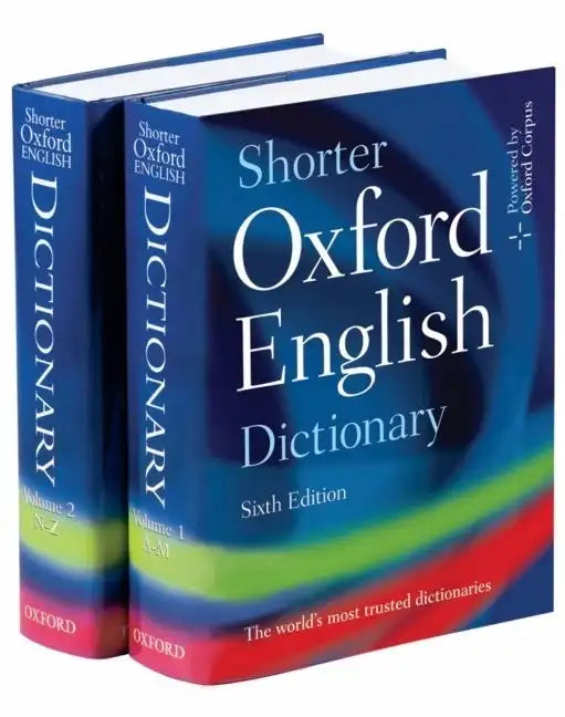 Shorter Oxford English Dictionary - Hardcover