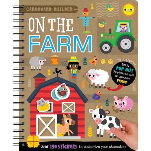Cardboard Builder on the Farm - Paperback