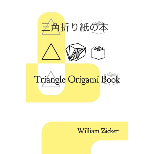 Triangle Origami Book - Paperback