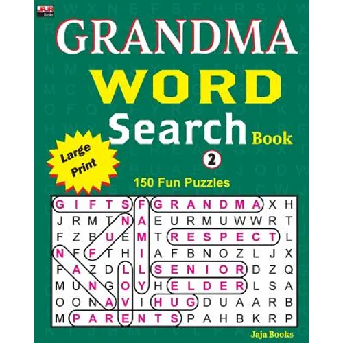 GRANDMA WORD Search Book: 150 puzzles for your brain workout. - Paperback