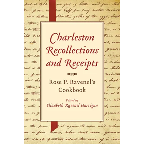 Charleston Recollections and Receipts - Paperback
