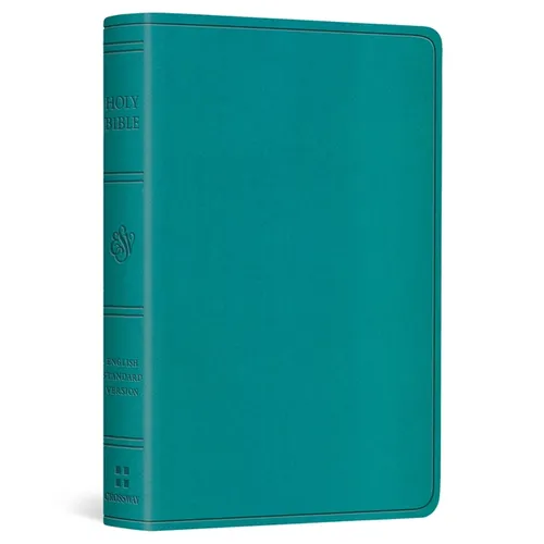 ESV Vest Pocket New Testament with Psalms and Proverbs, Red Letter (Trutone, Teal) - Imitation Leather
