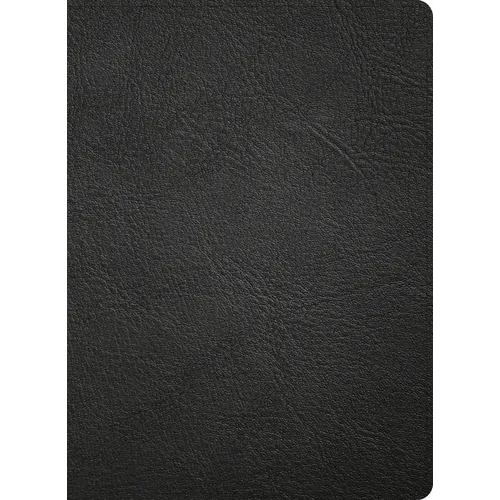 NASB Study Bible, Black Genuine Leather - Leather