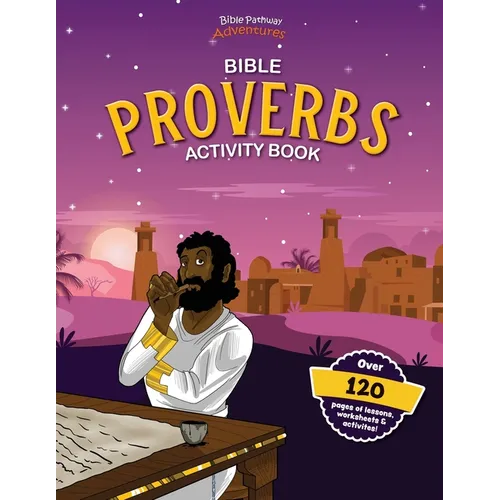 Bible Proverbs for Kids Activity Book - Paperback