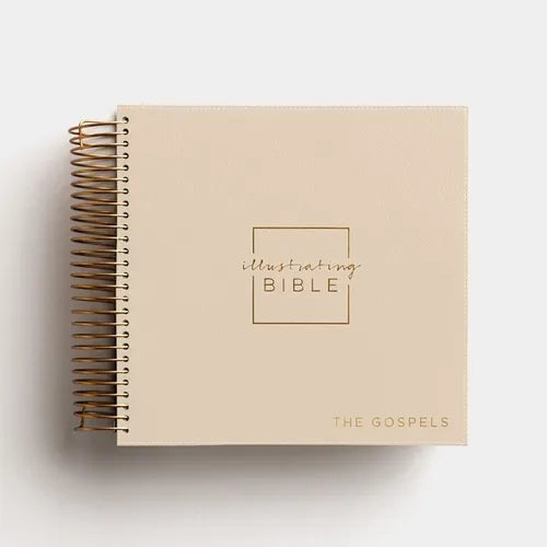 Niv, Spiral-Bound Illustrating Bible: The Gospels, Leathersoft Spiral, Tan: Draw, Write, and Reflect Your Way Through Scripture - Spiral
